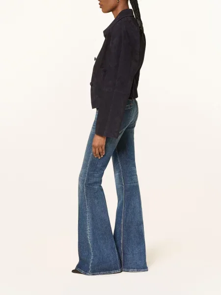 Dorothee Schumacher Dżinsy Z Rozszerzanymi Nogawkami Blue Jeans Baby blau niebieskie