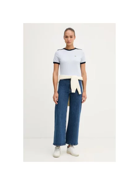 Lacoste T-shirt niebieska