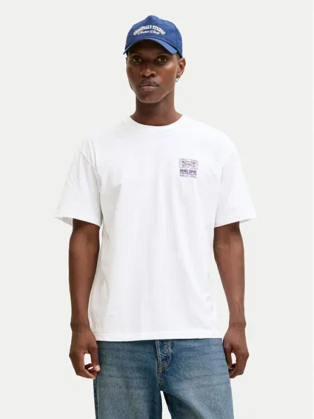 Jack & Jones Tricou Raver alb
