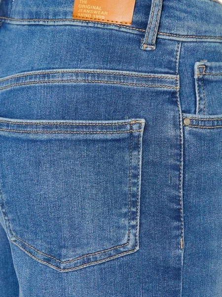 Only Jeansy O Szerokim Kroju blau niebieskie