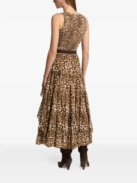 Rochie Michael Kors cu imagine cu model leopard