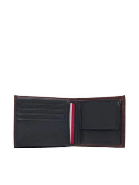 Novčanik Tommy Hilfiger Th Seasonal Extra Cc And Coin smeđa