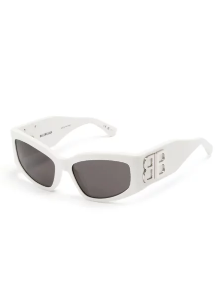 Saulės akiniai Balenciaga Eyewear balta