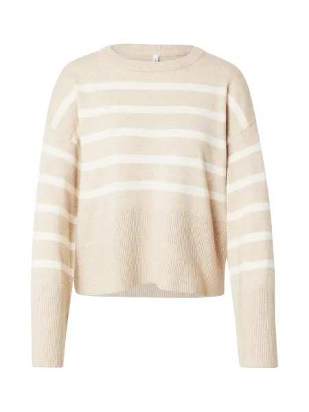 ONLY Svetr melír / offwhite béžový