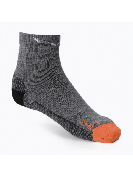 Salewa MTN TRN AM șosete de trekking pentru bărbați albastru marin-gri gri