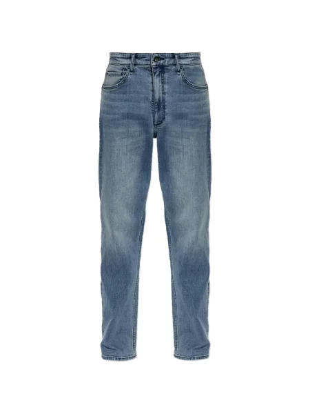 Blugi drepți Rag & Bone albastru
