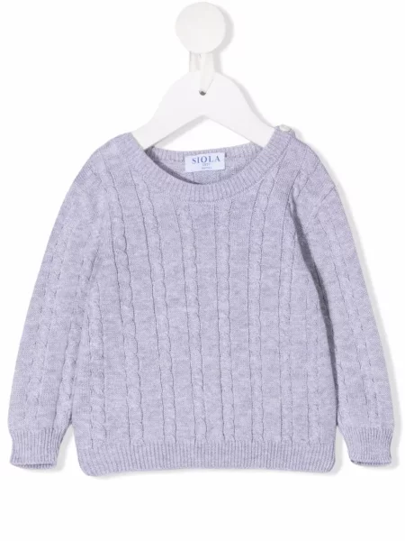 Sweter dziecięcy Siola szary