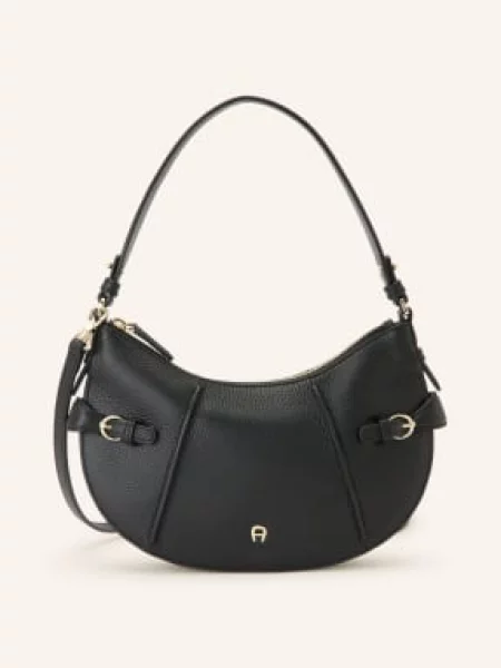 Aigner Kabelka Přes Rameno Cavallo Small / zlatá černá