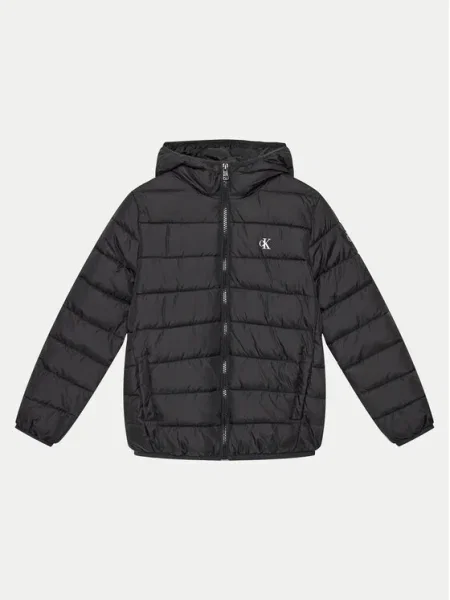 Calvin Klein Jeans Зимно яке Inst Logo черен