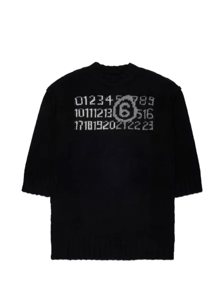 Φόρεμα Mm6 Maison Margiela μαύρο