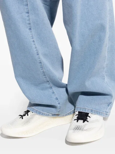 Риза Adidas с връзки на райета с дантела розово