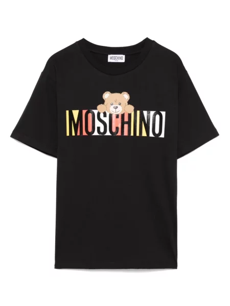 Koszulka dziecięca Moschino czarna