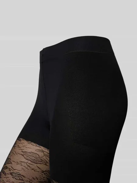 Rajstopy z półprzezroczystego materiału Magic Bodyfashion czarne