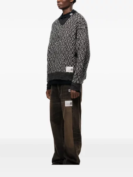 Pulover Maison Mihara Yasuhiro negru