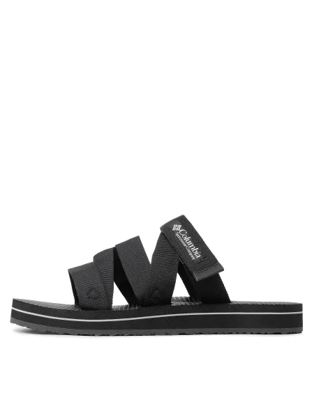 Papucs Columbia Alava Slide Black/Steam fekete