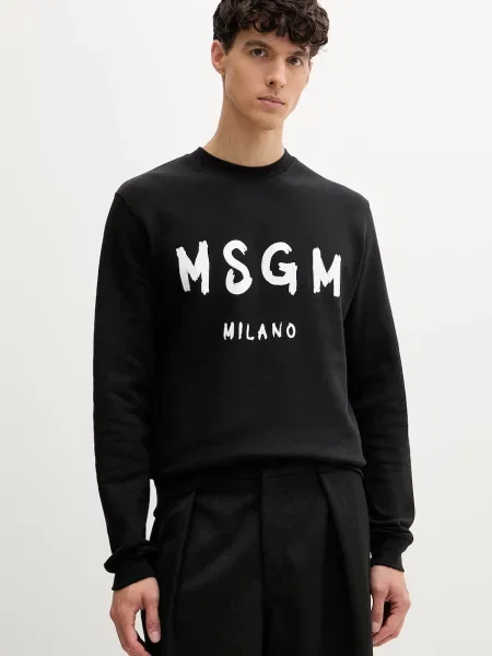 Суитчър Msgm с принт черно