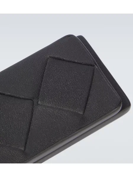 Portofel Bottega Veneta din piele negru