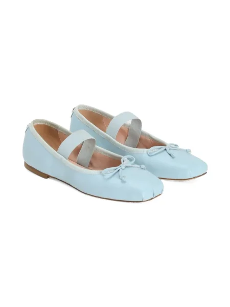 Balerinki dziecięce Dolce And Gabbana niebieskie