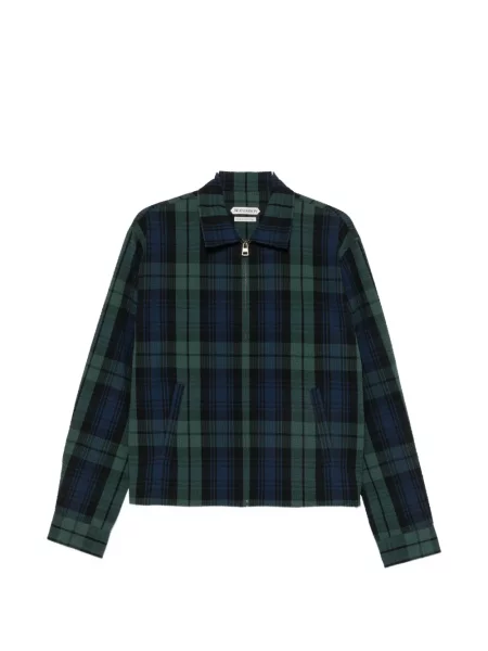 Карирано яке Jw Anderson синьо