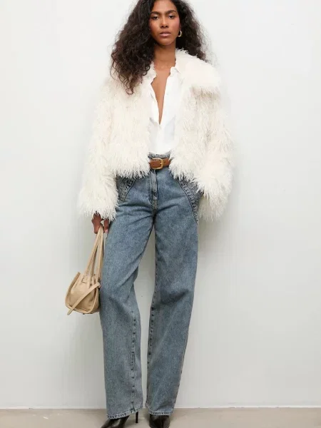 Answear.LAB kurtka przejściowa beżowy