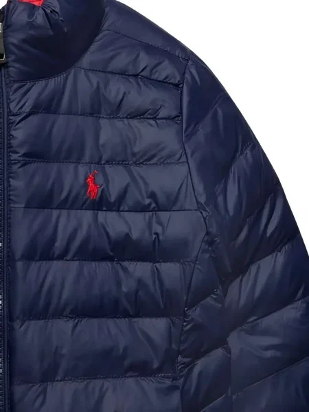 Kurtka dziecięca Polo Ralph Lauren niebieska