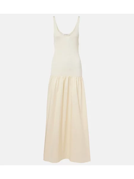 Rochie maxi The Frankie Shop alb