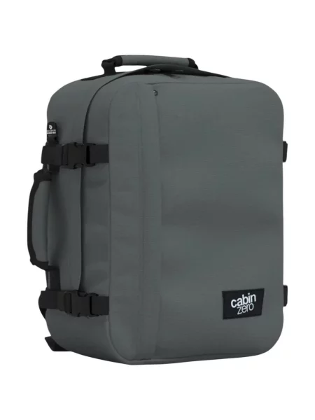 CabinZero Classic 28 l originální turistický batoh šedý