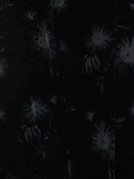 Pantaloni Pinko cu model floral cu imagine negru