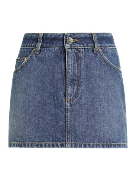 Spódnica Dolce And Gabbana niebieska