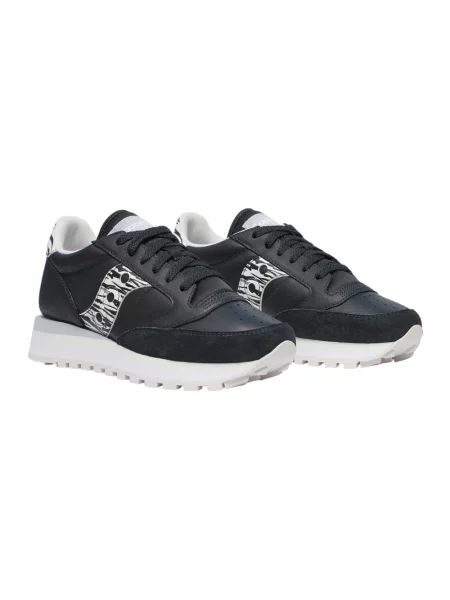 Sneakersy Saucony Jazz skórzane czarne