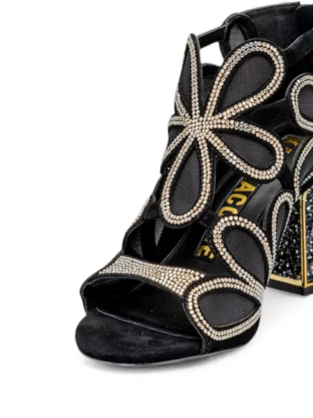 Sandale Kat Maconie cu model floral negru