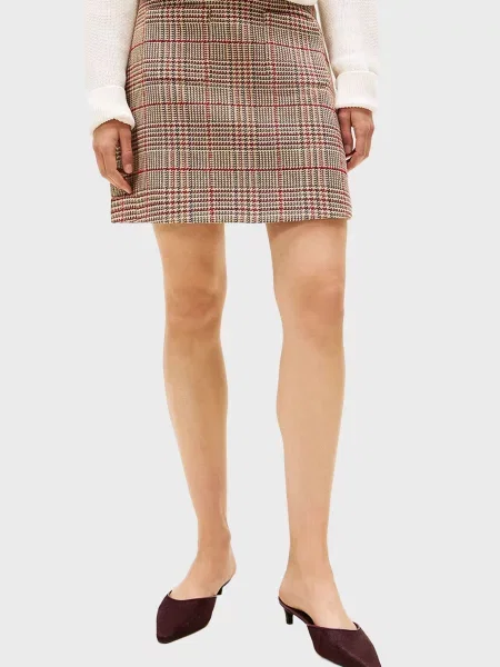 Картата спідниця Tommy Hilfiger