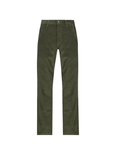 Pantaloni Napapijri de catifea cord verde