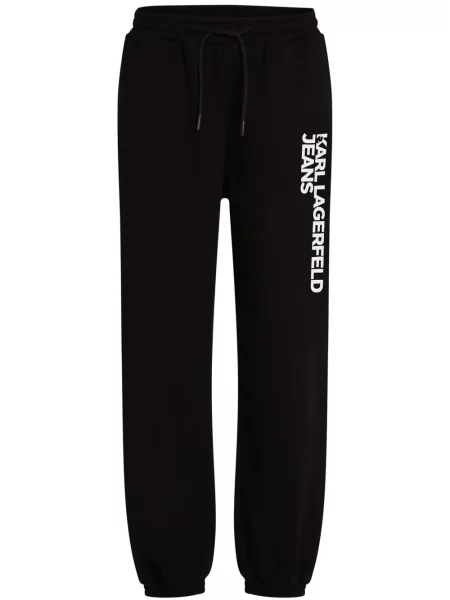 Pantaloni Karl Lagerfeld Jeans negru