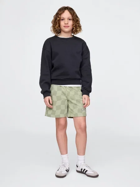 Pantaloni scurți copii Gap negru