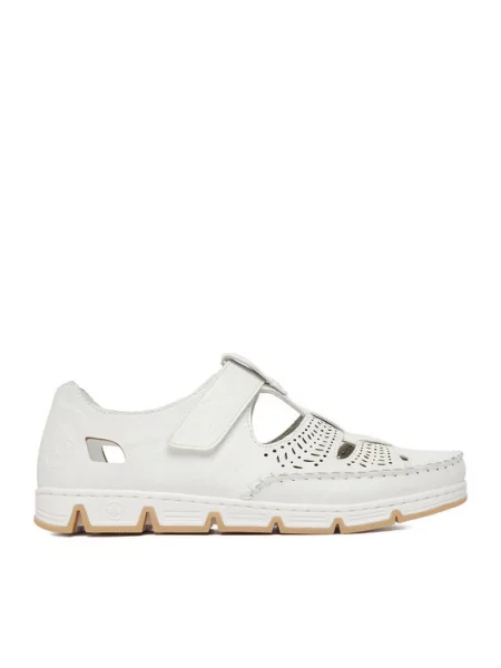 Rieker Nizki čevlji bela