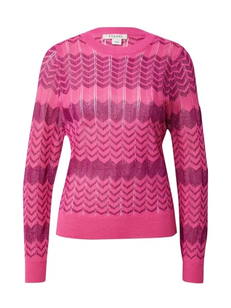 Oasis Svetr / fuchsiová pink