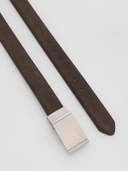 Ремень Reserved с ремешками коричневый
