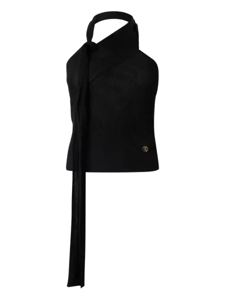 Top Roberto Cavalli tricotate negru
