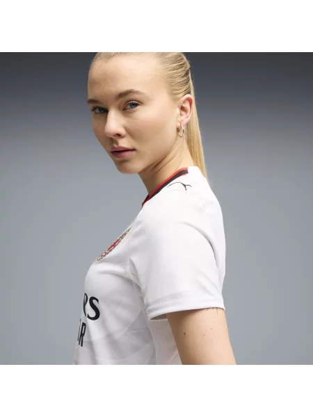 PUMA koszulka wyjazdowa AC Milan Odzież S biały