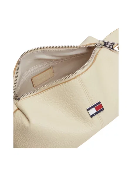 Torebka crossbody Tommy Jeans beżowa