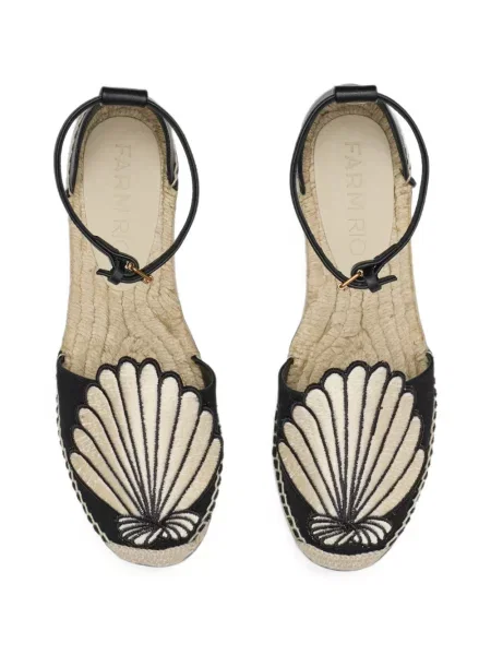 Espadrile Farm Rio negru