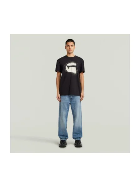 Póló G-star Raw fekete