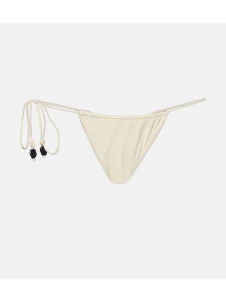 Bikini Same z koralikami biały