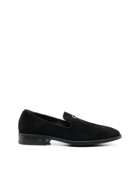 Półbuty Giuseppe Zanotti skórzane czarne