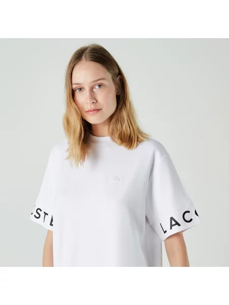 Lacoste Sukienki biała