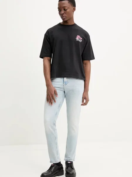 Kavbojke Tommy Jeans modra