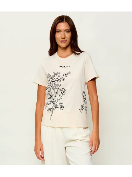 Weekend MaxMara Tricou Wkdedison bej