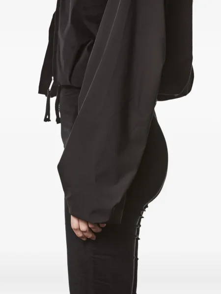 Geacă Thom Krom de catifea negru