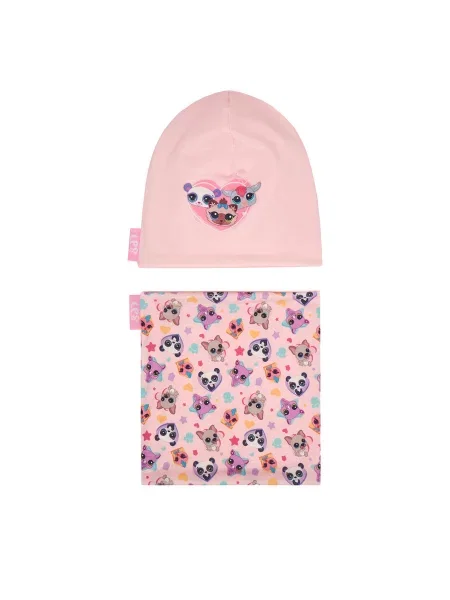 Набір шапка і снуд LITTLEST PET SHOP рожевий